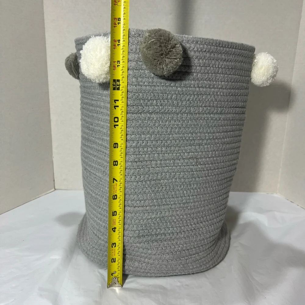 Laundry Basket Lid Storage Basket Bins Woven Heavy Duty Laundry Hamper
